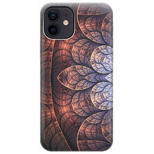 фото Re:pa чехол - накладка artcolor для apple iphone 12 / 12 pro с принтом "умиротворенность"