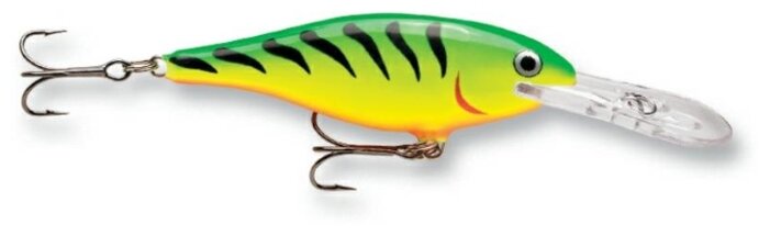 Воблер для рыбалки RAPALA Shad Rap 07, 7см, 8гр, цвет FT, плавающий