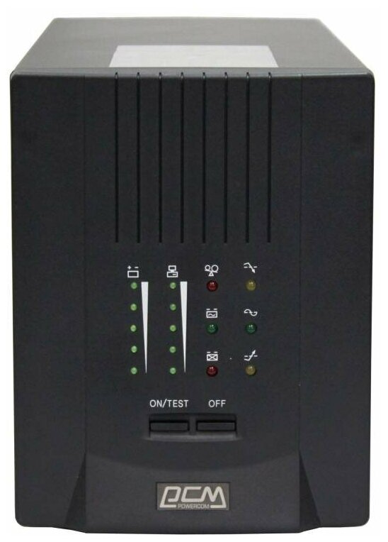 Интерактивный ИБП Powercom SMART KING PRO+ SPT-1500 черный 1050 Вт