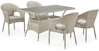 Комплект мебели Афина T198C/Y79C-W85 Latte (4+1)