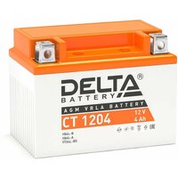 Аккумулятор Delta Battery СТ 1204 12 V, 4 Ah (114х70х87 мм)