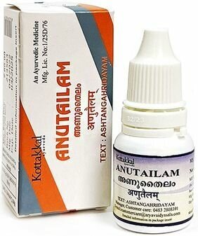 фото Ану тайлам (Anu tailam) масло - ухо, горло, нос Kottakkal