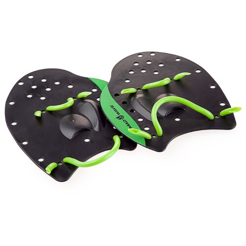 фото Лопатки mad wave, paddles pro, m, black/green m0740 02 2 00w