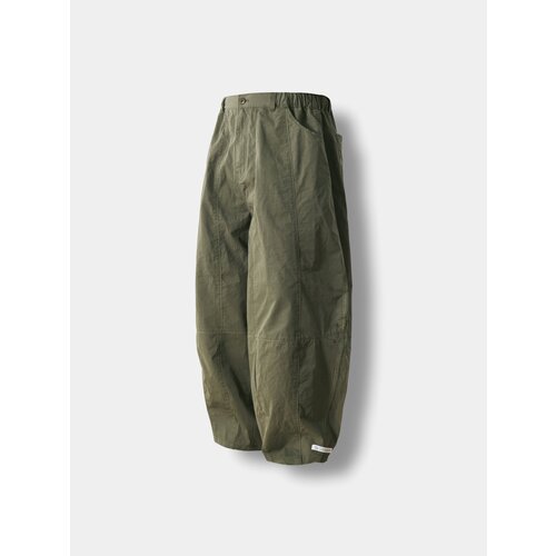 Брюки ANGLAN Panel Round Balloon Pants, размер OneSize, хаки