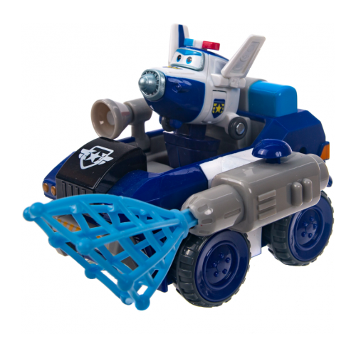 Трансформер SUPER WINGS EU730841 Полицейская машина Пола
