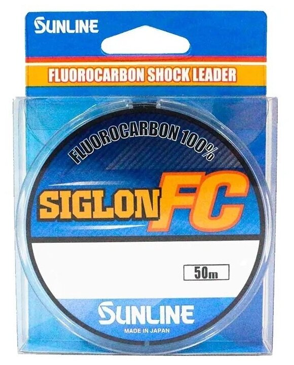 Леска флюорокарбоновая SUNLINE Siglon FC 2020 50 м 0.630 мм прозрачный 22.5 кг new