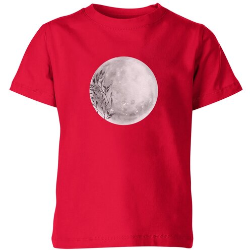 Футболка Us Basic, размер 10, красный мужская футболка луна цветочная мистическая луна s серый меланж