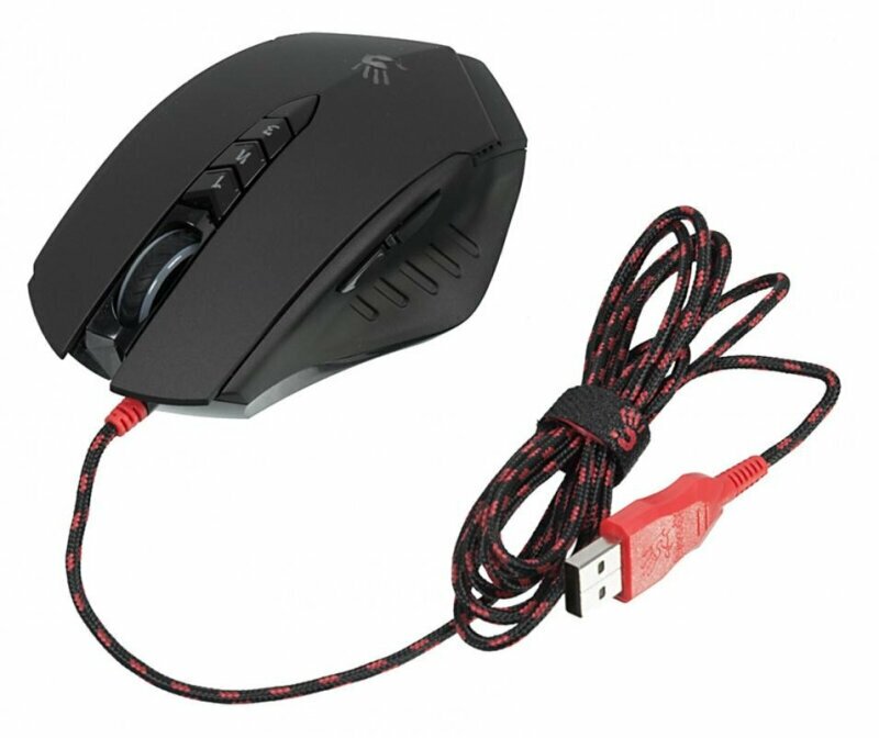 Мышь компьютерная A4Tech Bloody V8 чер опт (3200dpi) USB3.0 (8but), 1557526
