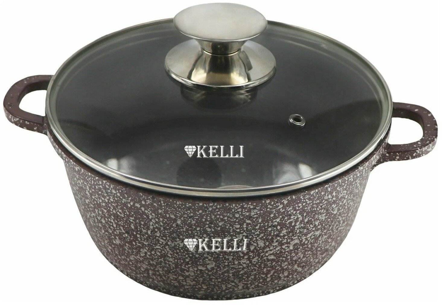 Кастрюля Kelli KL-4091-16 с гранитным покрытием 1,6л. - фотография № 12