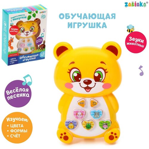 ZABIAKA Музыкальная игрушка Весёлый мишутка, звук