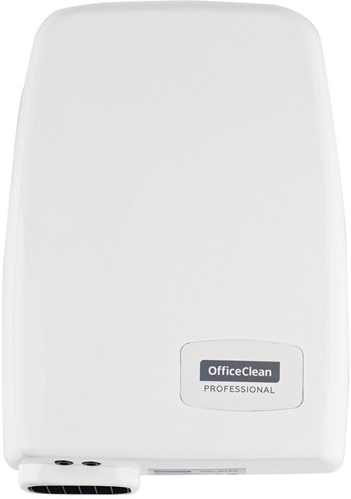 Сушилка для рук электрическая OfficeClean Professional, 1000Вт, сенсорный, белый, ABS-пластик (314588)