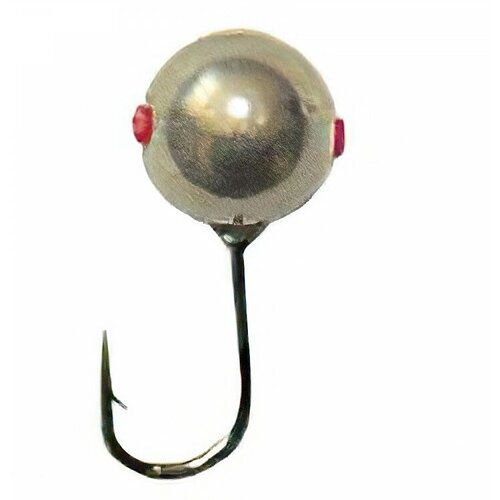 Мормышка вольфрамовая Тульская Дробинка 5.5 Серебро 5шт