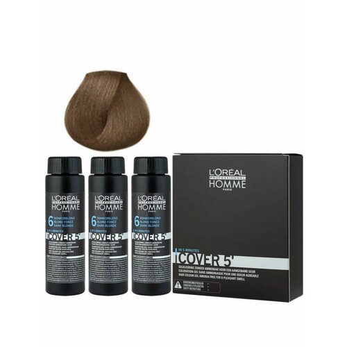 Loreal Homme Cover 5 - № 6 Темный блондин для тонирования седины
