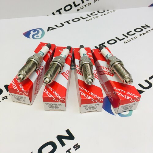 Комплект свечей зажигания Toyota 90919-01275, 9091901275
