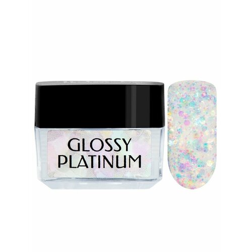 Гель-лак Glossy Platinum, 5 гр, IRISK professional, (055), М180-11