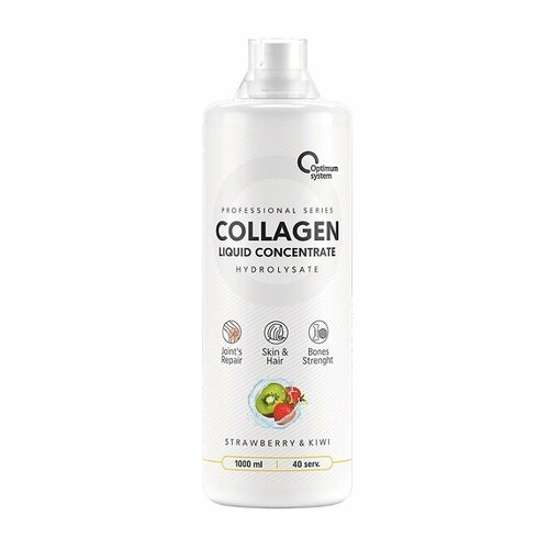 фото Optimum system collagen concentrate liquid (1000 мл) - лимон-апельсин