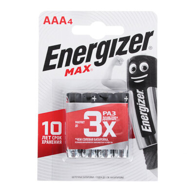 Батарейка Energizer Max AAA/LR03