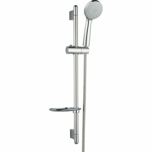 Душевая штанга Bravat с мыльницей D150CP-1-RUS