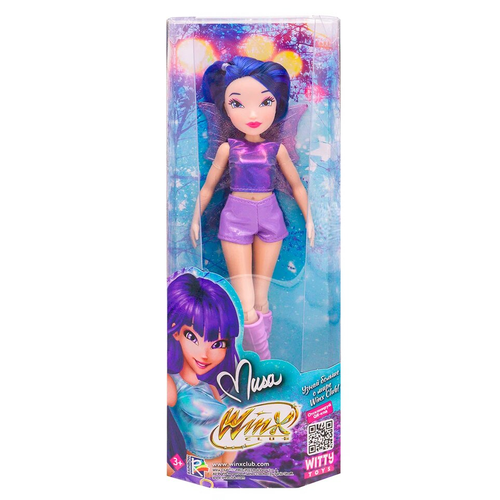 Шарнирная кукла Winx Club Космическая Муза с крыльями, 24 см, IW01292204 winx club кукла мисс винкс с 3 лет