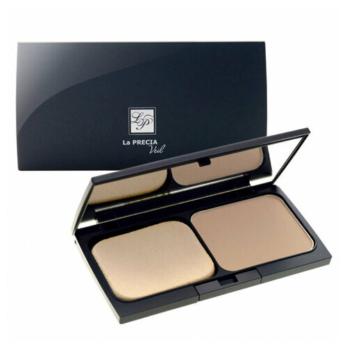 UTP La PRECIA Veil: Компактная пудра основа-вуаль SPF 20 (Compact Foundation), Bright Beige - Светло-бежевый / 10 г