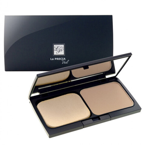 UTP La PRECIA Veil: Компактная пудра основа-вуаль SPF 20 (Compact Foundation), Bright Beige - Светло-бежевый / 10 г