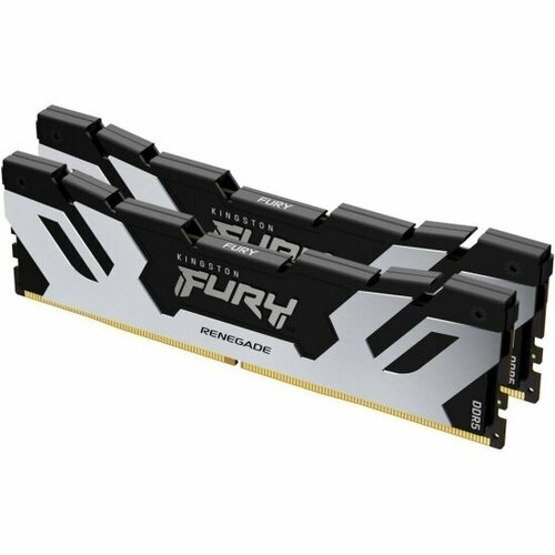 Оперативная память DIMM Kingston DDR5 48Gb 2х24Gb 6400Mhz PC-51200 CL32 FURY Renegade Silver XMP KF564C32RSK2-48 2586000₽