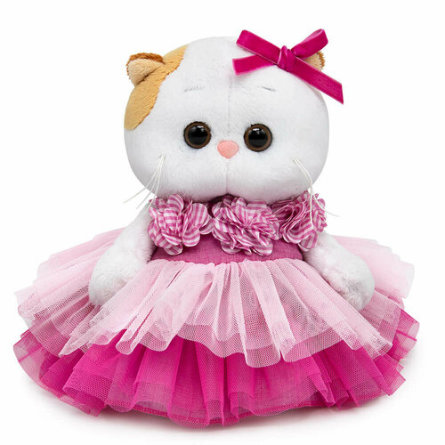 Мягкая игрушка Budi Basa подружка кота Басика-кошечка Ли-Ли Baby в пышном платье, 20 см