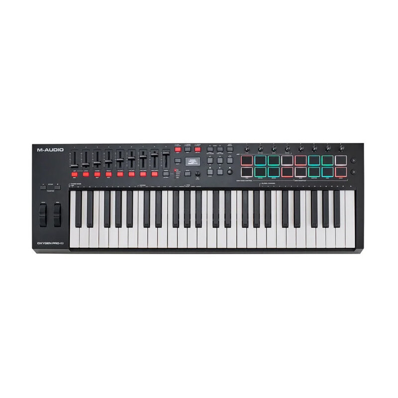 DTM・DAW M-AUDIO OXYGEN PRO 49 M-Audio - Oxygen Pro 49 - MIDI-Клавиатуры (Wikisound)