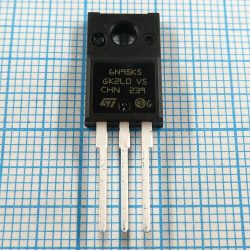 STF6N95K5 950V 10A - N канальный транзистор 352₽