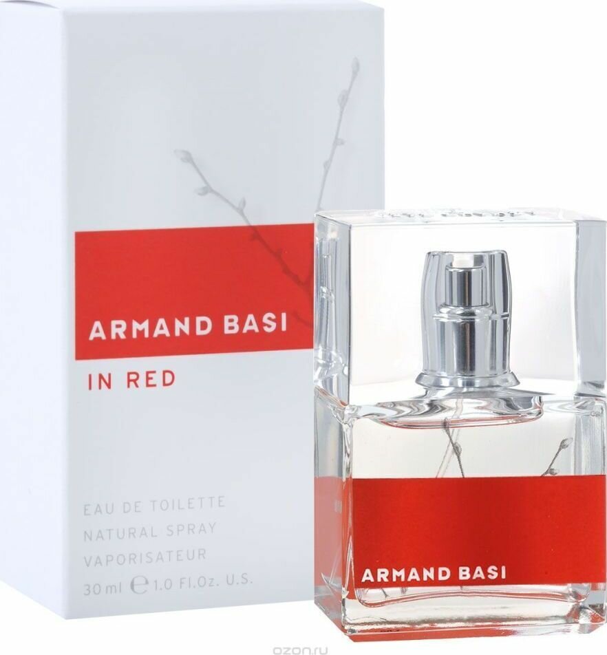 ARMAND BASI IN RED lady туалетная вода женская 30 мл / Духи женские арманд баси ин ред парфюм бази цветочный