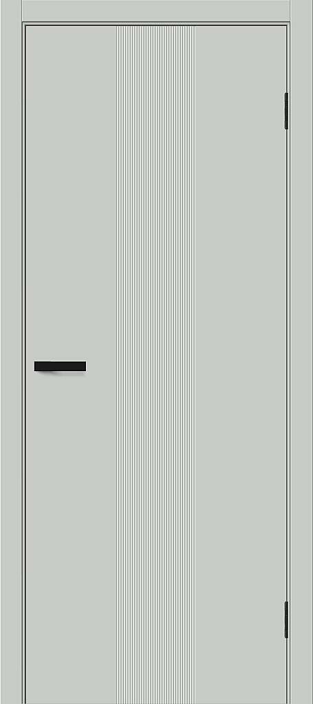 Комплект двери Граффити-21 Grey Pro Браво 200*60 +коробка и наличники
