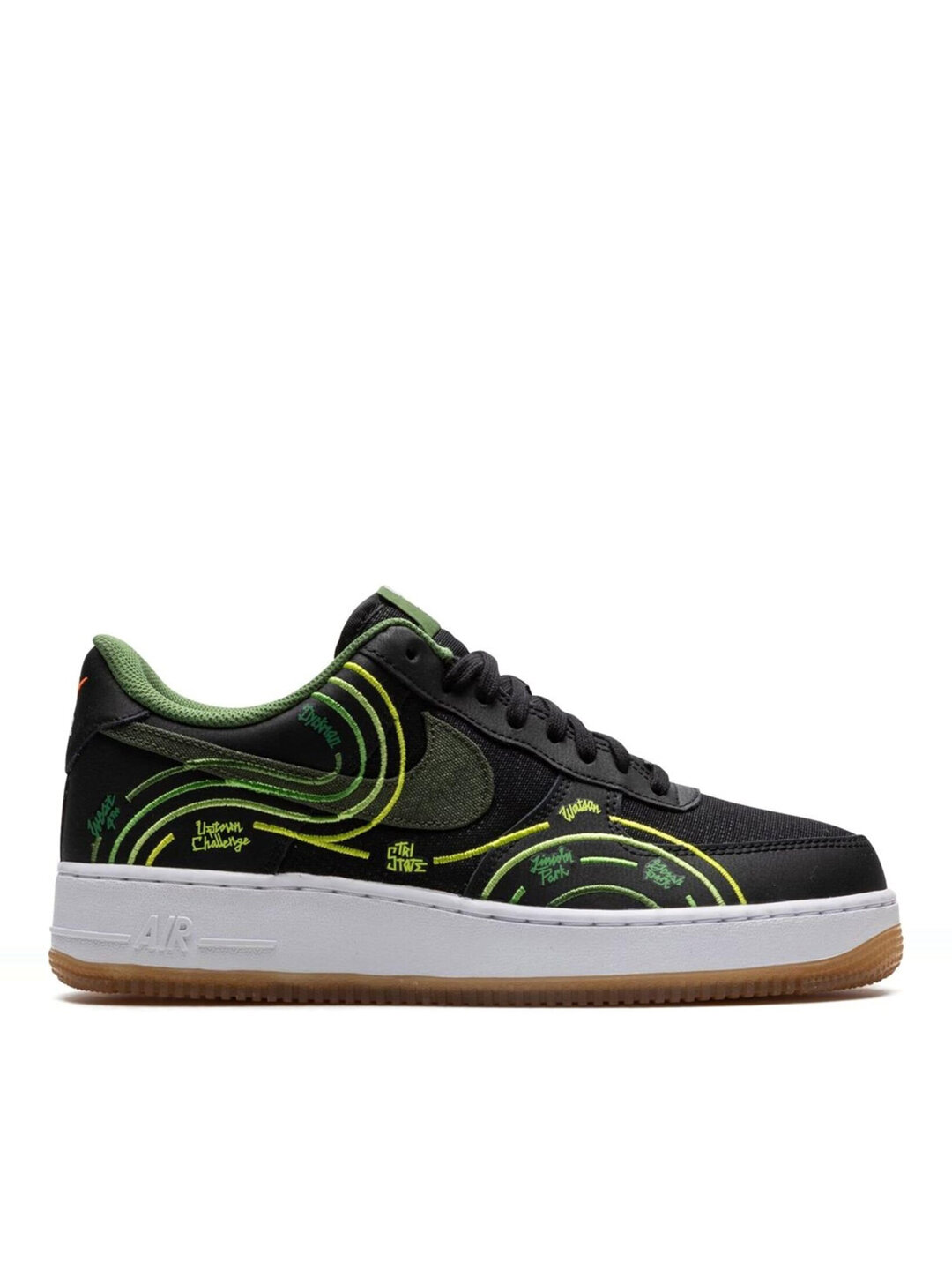 Кроссовки NIKE Air Force 1 LV8, размер 9.5 US, черный