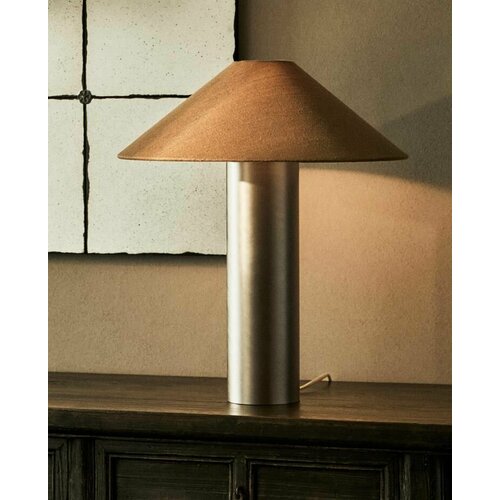 Настольная лампа с металлическим основанием 578 x 485 x 485 см серебристый ZARA HOME 7300047 29974₽