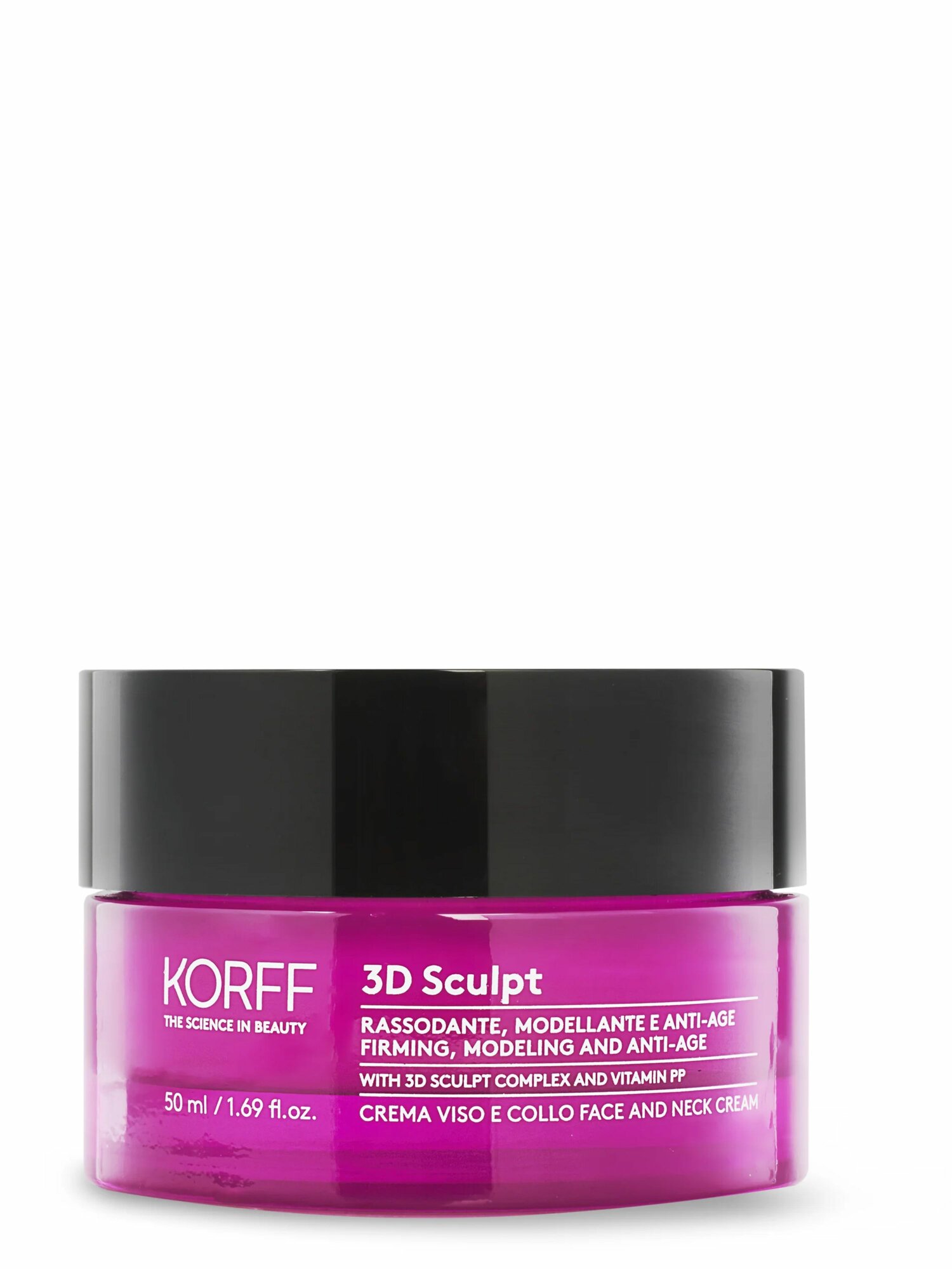 KORFF Моделирующий крем для лица и шеи 3D Sculpt Face And Neck Cream