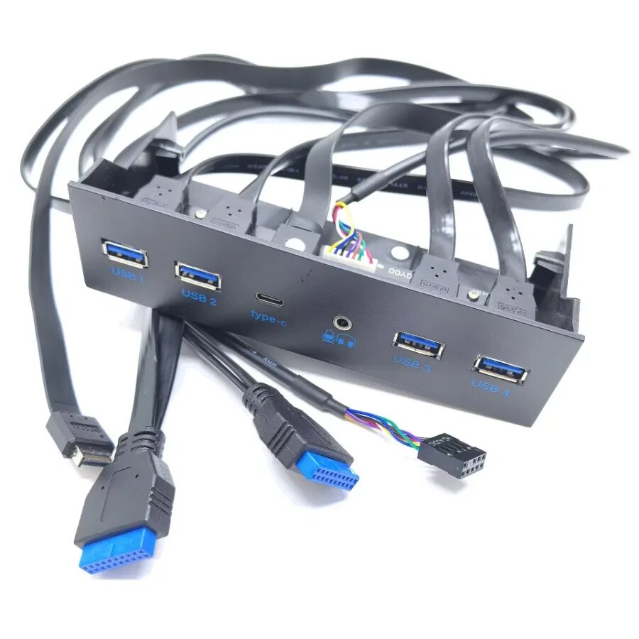 Материнская плата кабель-удлинитель USB 3.0 HD Audio Type E Type-C 3.1