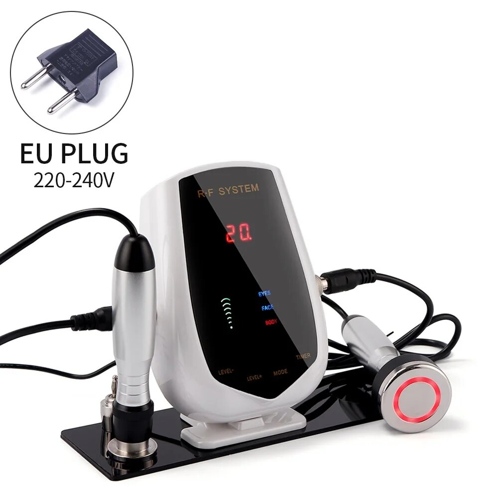 Foreverlily 5 МГц RF триполярный аппарат для лица и тела, EU Plug 220-240V