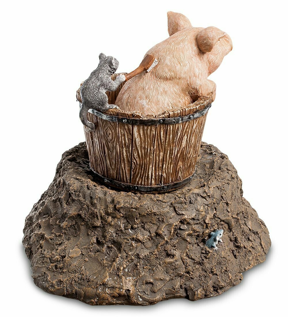 Декор. фонтан "Банный день" — фото 1