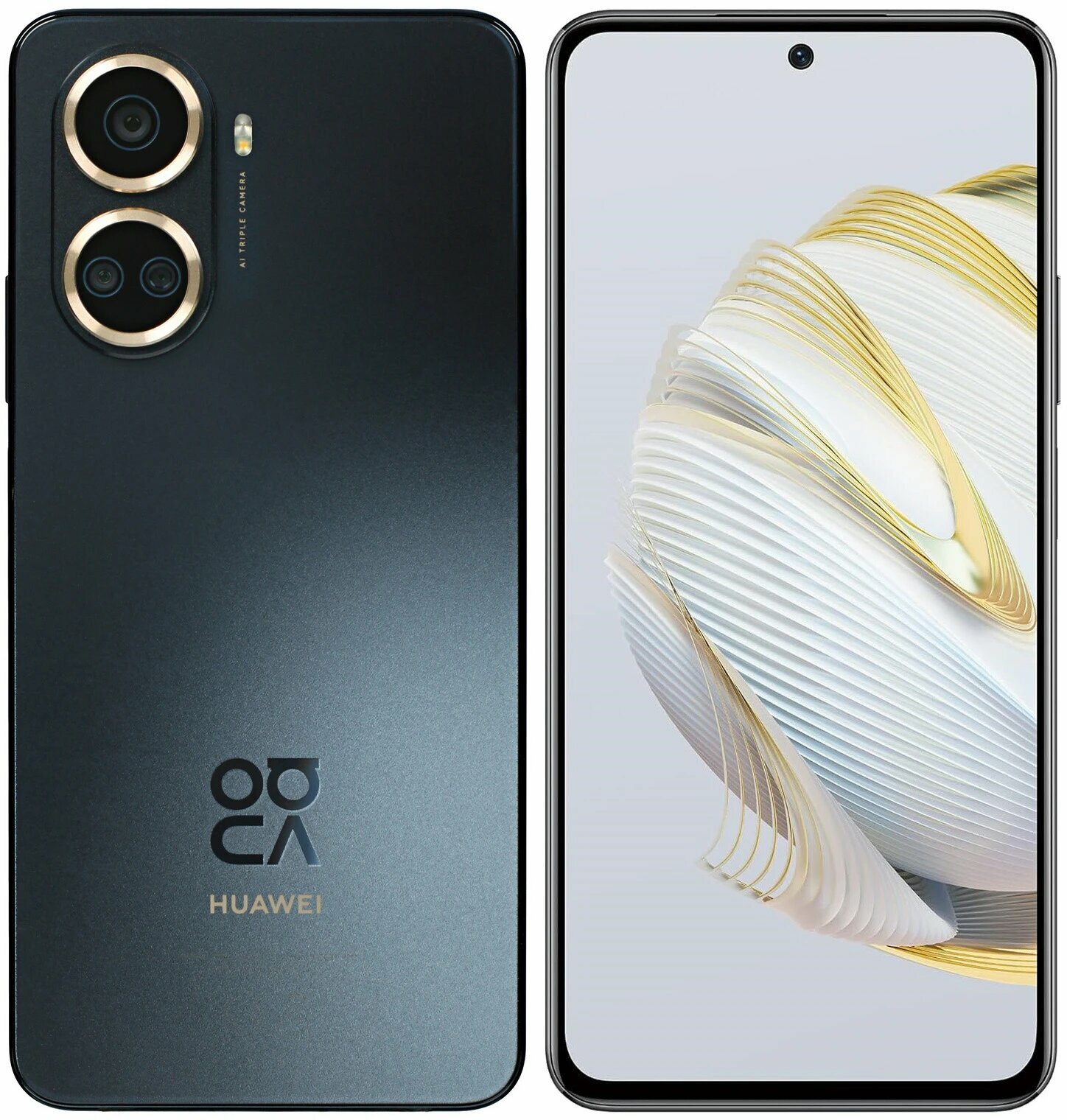 Смартфон HUAWEI Nova 10 SE, 6,67", 108 МП, NFC, 8/256 ГБ, черный