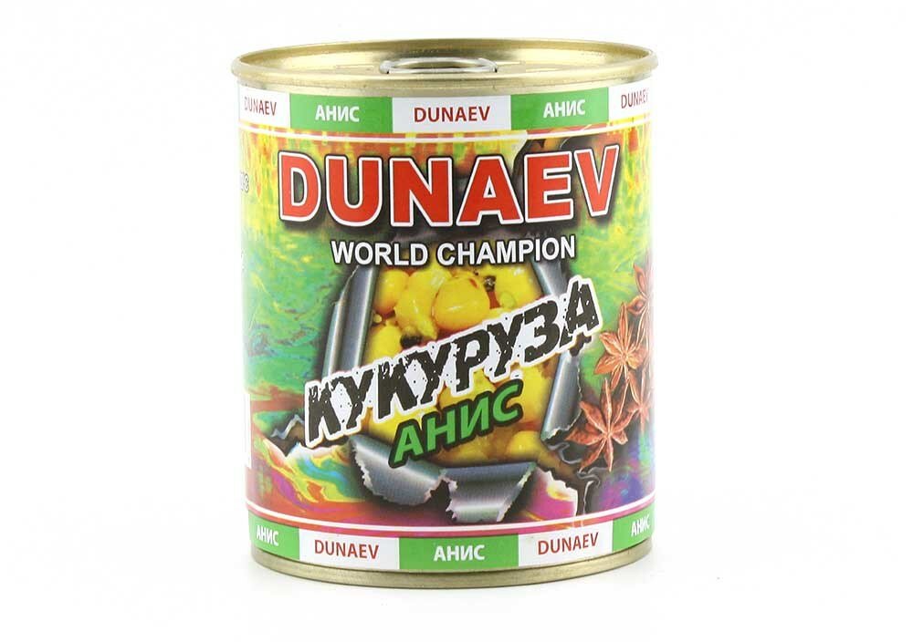 Добавка для прикормки м/банка 320мл DUNAEV Кукуруза Анис