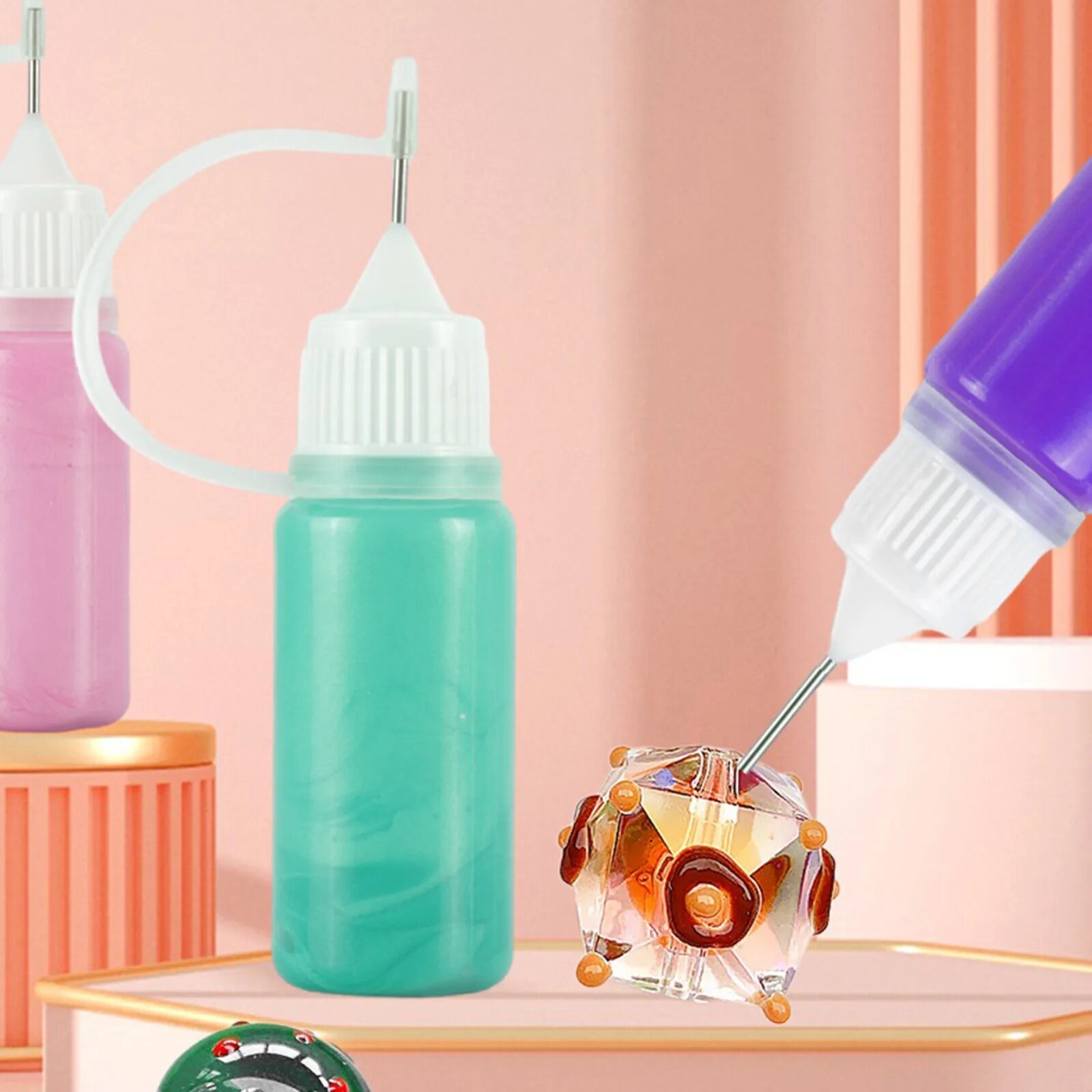 Клей для росписи 24 цвета 12 мл L