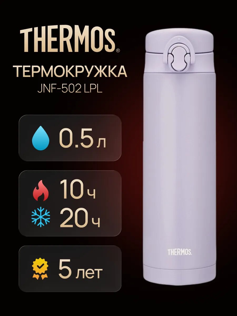 Термокружка Thermos GUARDIAN TS-2309 BKT 0,5L - фото №1