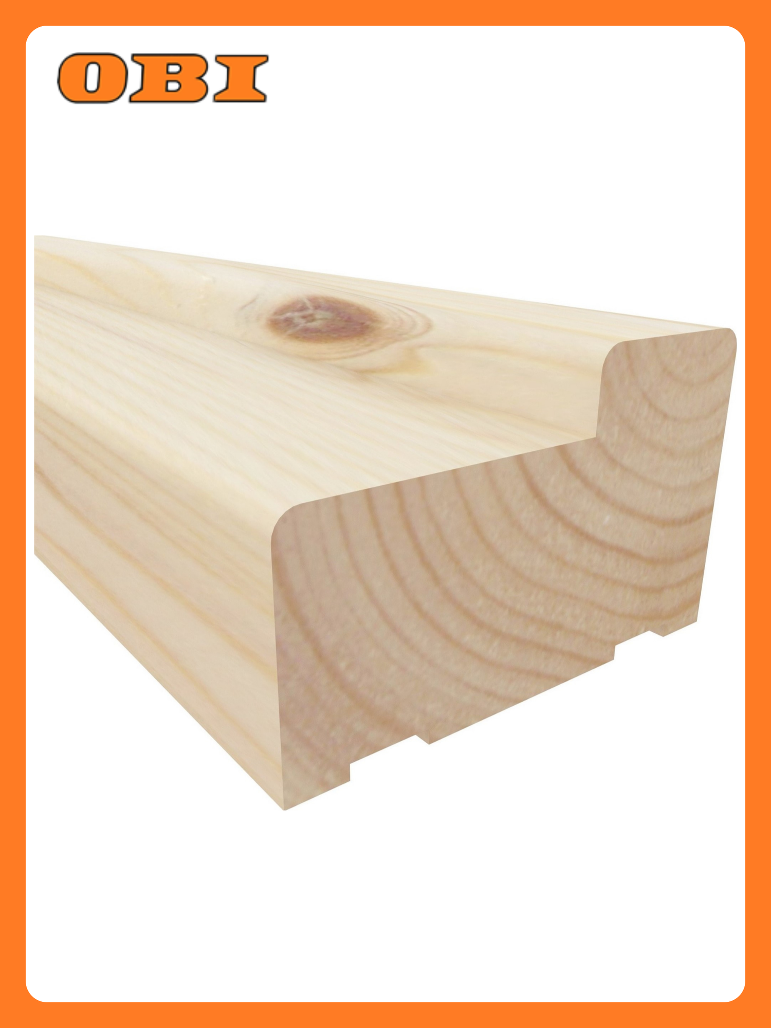 Дверная коробка Хвоя Кардинал стандарт Бежевая 40х2100 мм 1 шт