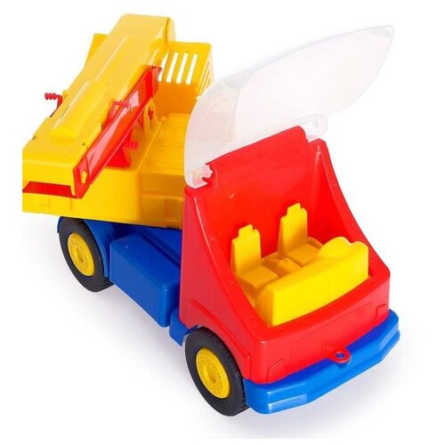 Машинка детская Соломон Автовышка №1, машинка детская игрушка, детский автомобиль, строительная техника