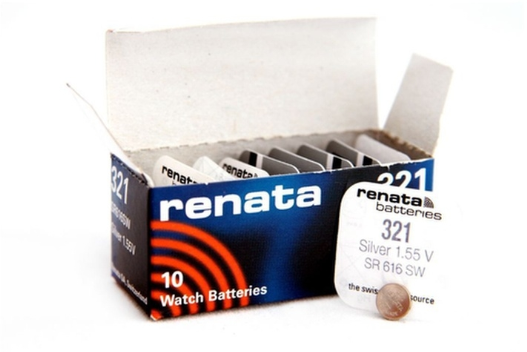 Батарейка renata R321 (SR616SW), 1.55 В