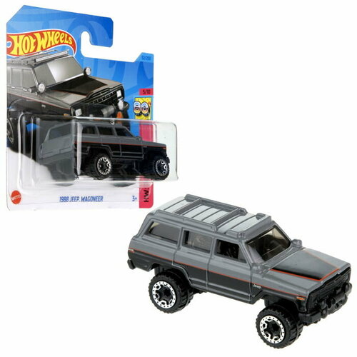 Машинка Hot wheels базовая коллекция в дисплее 1988 JEEP WAGONEER машинка hot wheels premium car culture премиальная 88 jeep grand wagoneer fpy86 fyn70