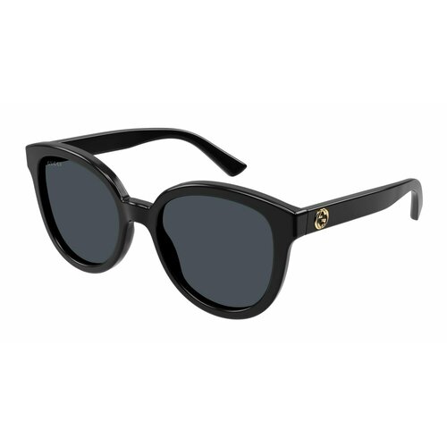 Солнцезащитные очки GUCCI, черный, серый