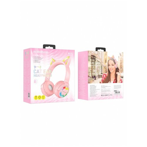 Наушники Borofone BO15 Cat ear беспроводные 306000₽