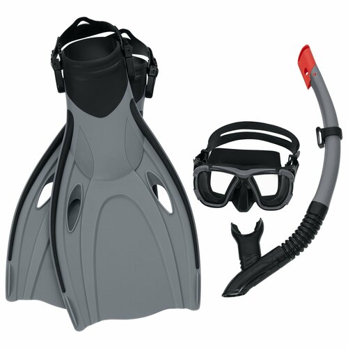 Набор для плавания Inspira Pro Snorkel Set, размер L/XL (маска, трубка, ласты), цвет микс 25045