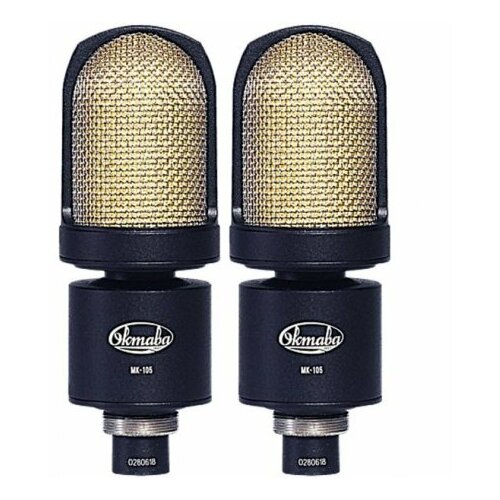 Октава МК-105 стереопара черный в картонной коробке микрофоны 9590300₽