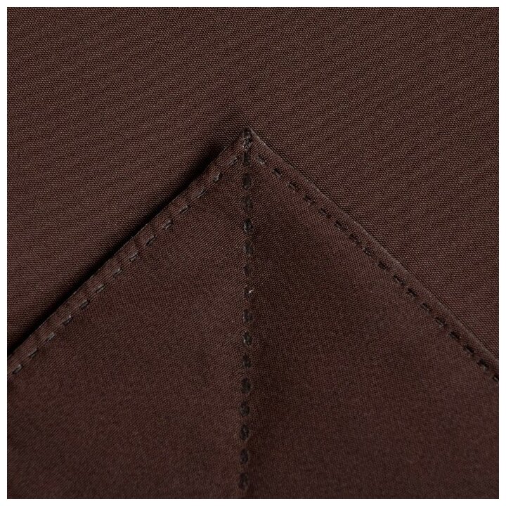 Покрывало LoveLife Евро Макси 240х210±5 см, цвет темно-коричневый, микрофайбер, 100% п/э - фотография № 3